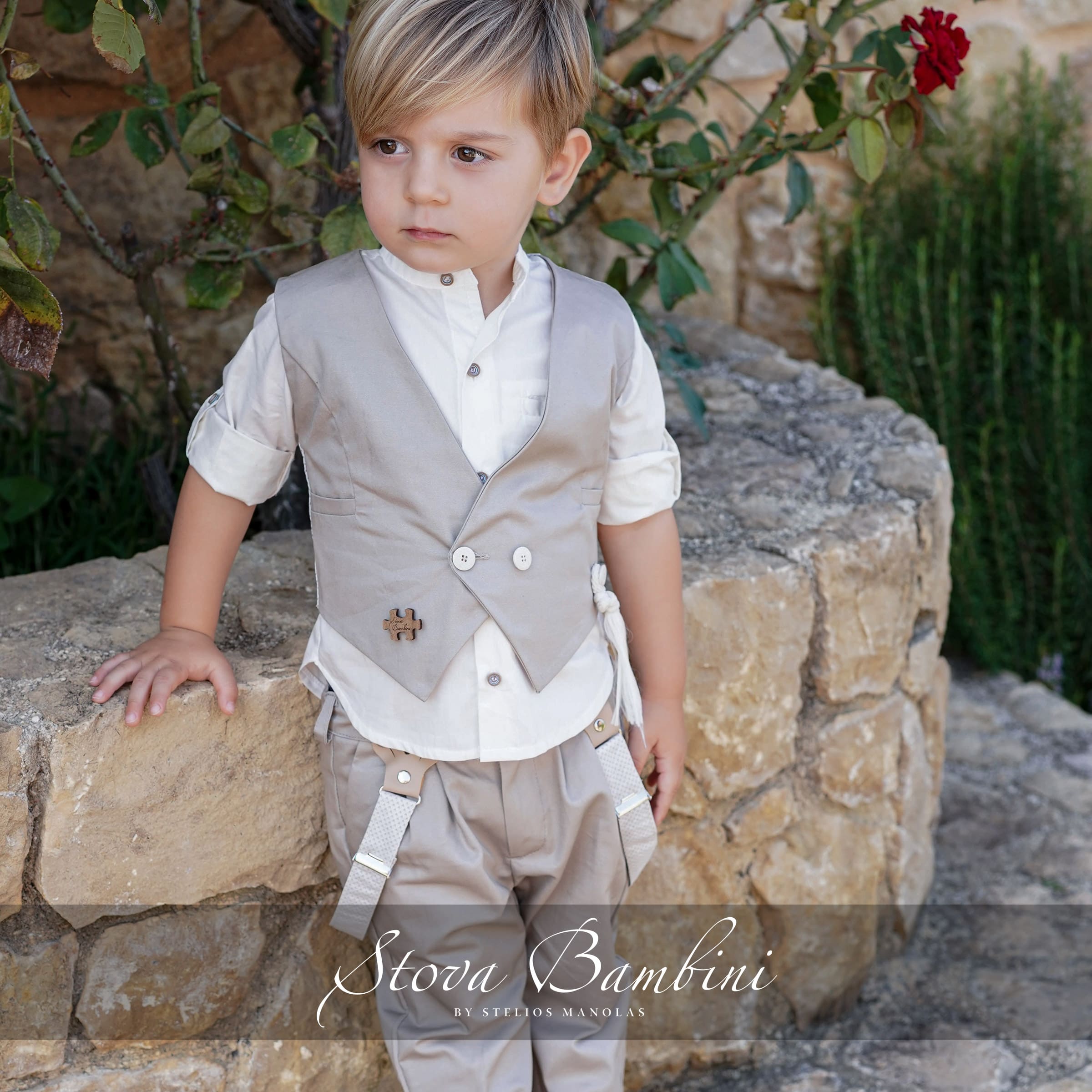 Κουστουμάκι βάπτισης SS24 B16 Stova Bambini
